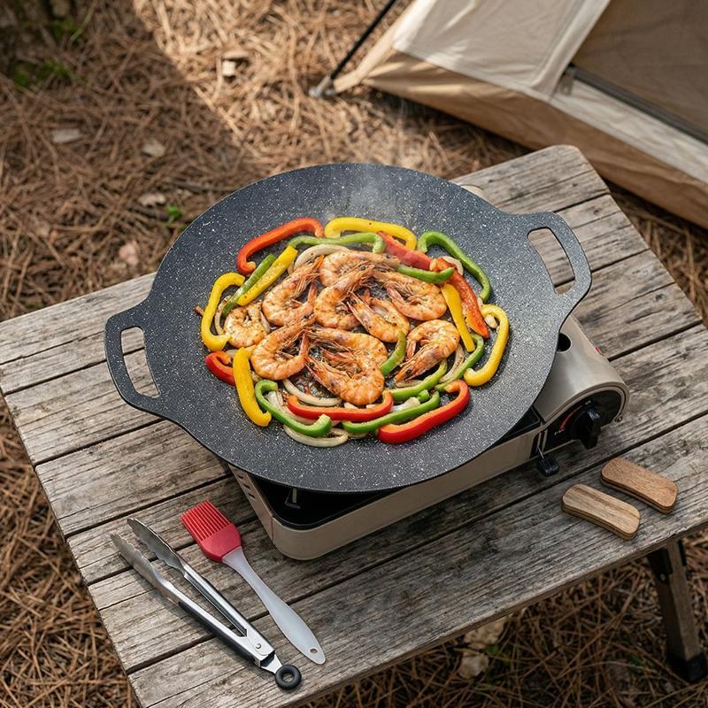 Korean Bbq Grill - Maifan Stone Barbecue Grillpfanne, koreanischer Antihaft-BBQ-Topf