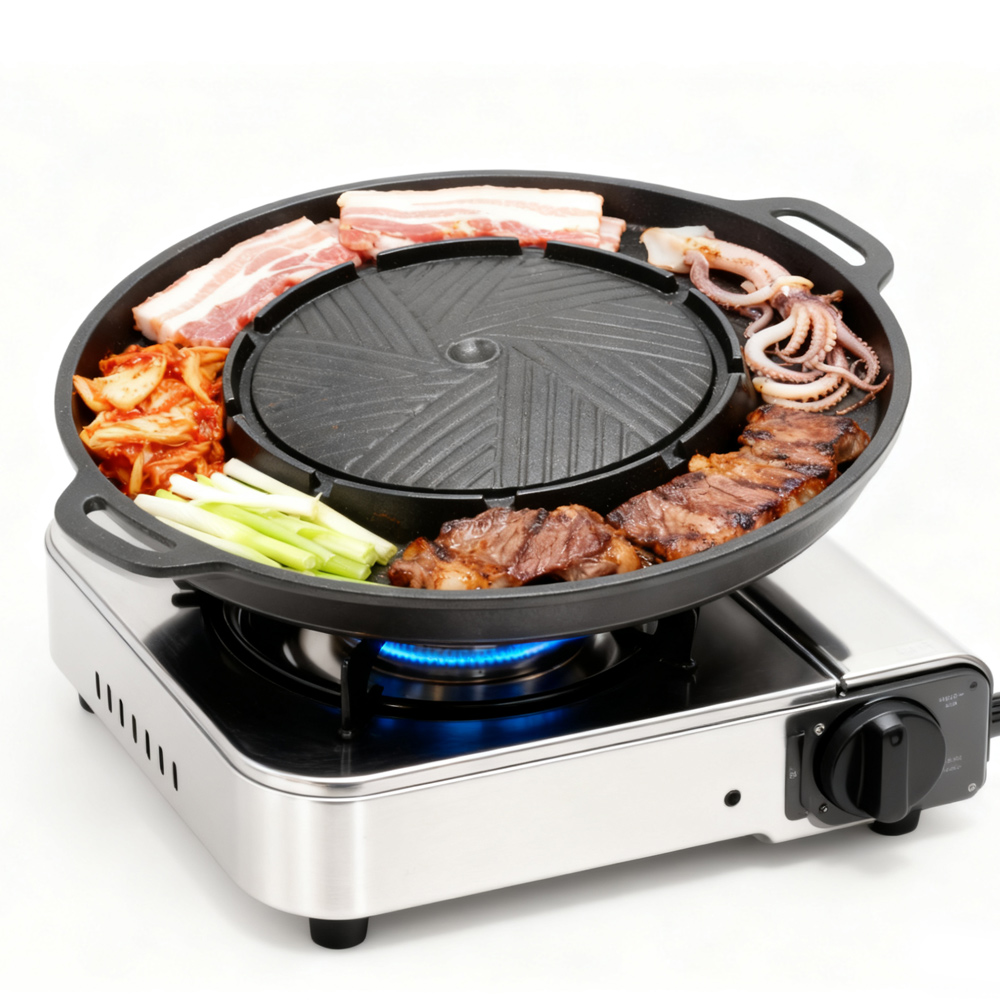 KOSUN Koreanische BBQ-Grillpfa – Korean Bbq Grill Bewertung und Preis