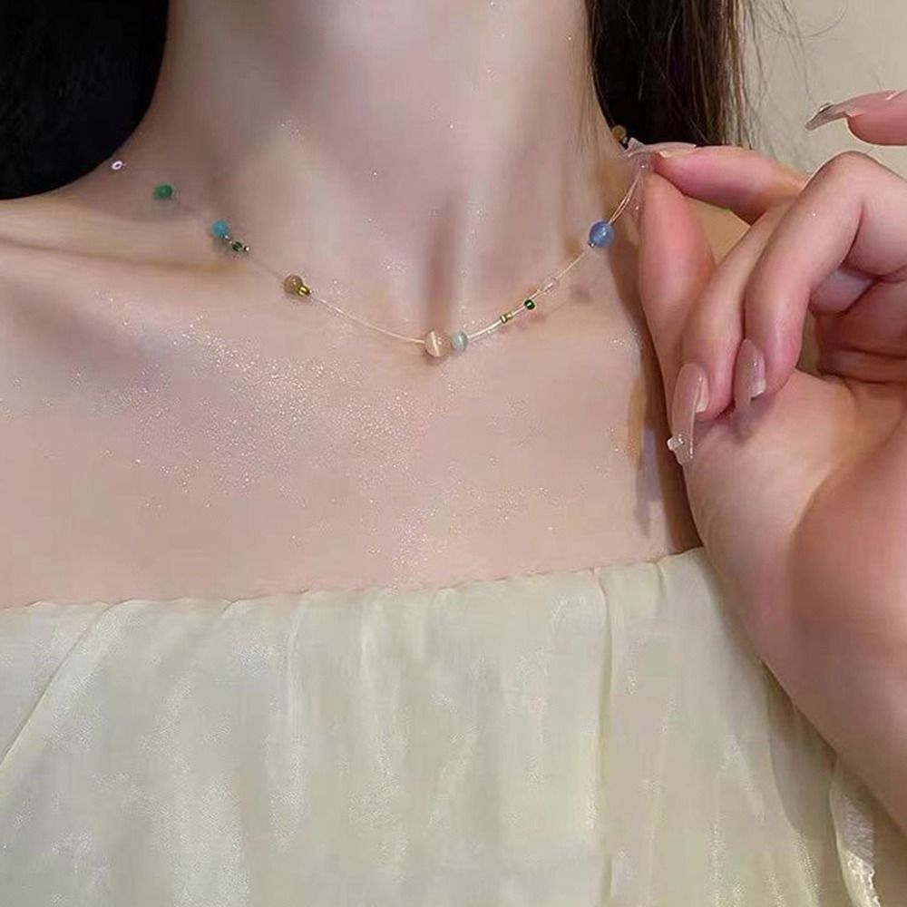 Trendige Halskette im koreanis – Korean Lifestyle Aesthetic Bewertung und Preis