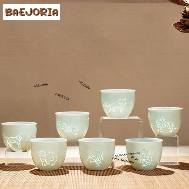 175ml Sternzeichen-Teeschale a – Celadon Ceramic Cup Bewertung und Preis