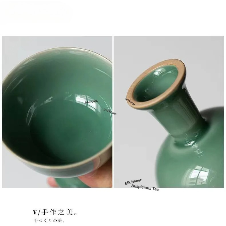 2 Stück/Set Yue Kiln Celadon H – Celadon Ceramic Cup Bewertung und Preis