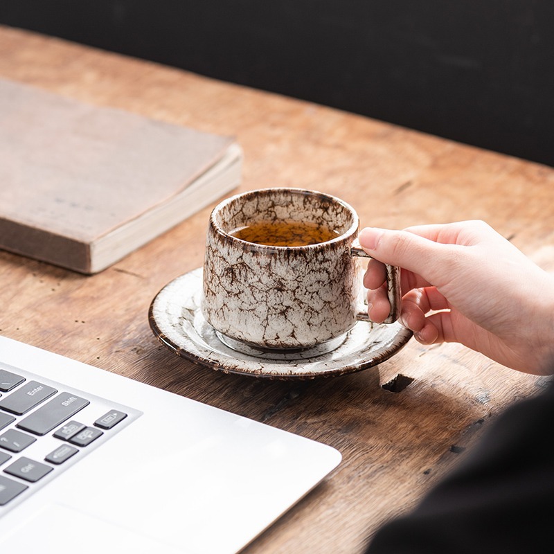 Japanische Keramiktasse Retro  – Celadon Ceramic Cup Bewertung und Preis