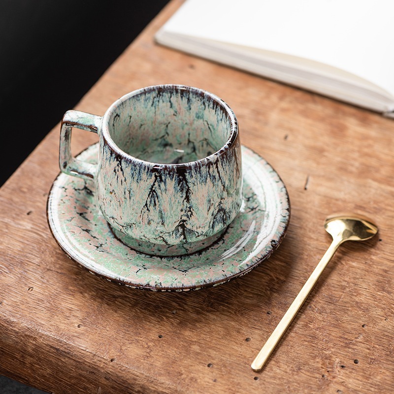 Japanische Keramiktasse Retro  – Celadon Ceramic Cup Bewertung und Preis