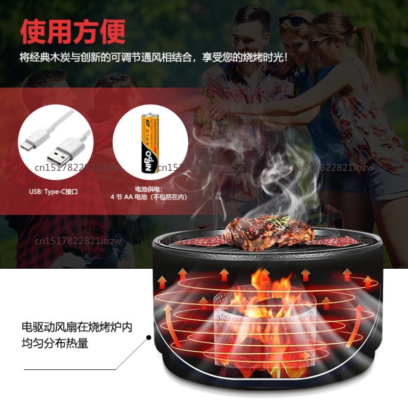 Hause BBQ Tragbare Outdoor Hol – Korean Bbq Grill Bewertung und Preis
