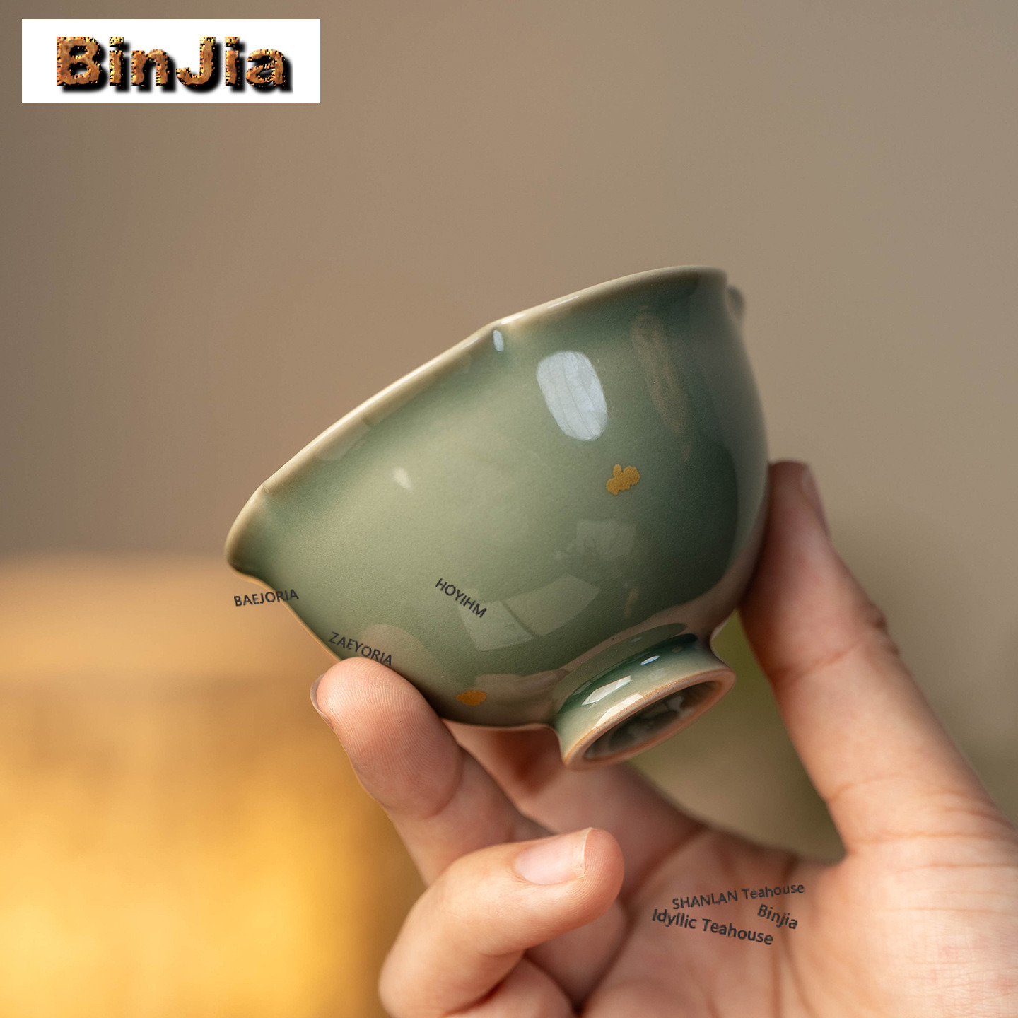 100ml Yue Kiln Celadon Teetass – Celadon Ceramic Cup Bewertung und Preis